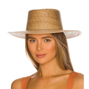 Lack of color hat. Never worn.